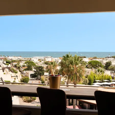 Euphoria - Vue - Terrasse - Port Nature 5 - Village Naturiste Apartament *
