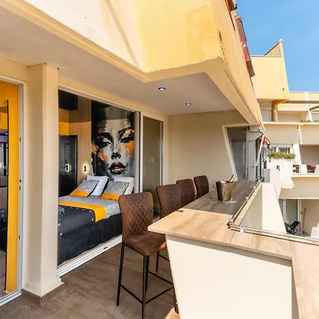 Euphoria - Vue - Terrasse - Port Nature 5 - Village Naturiste Agde